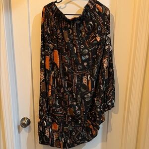 Boho high low Torrid skirt